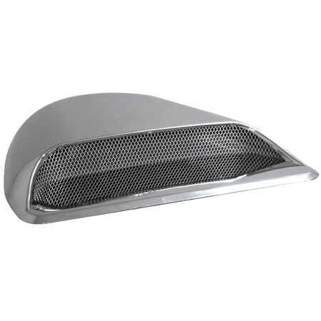 Pilot Vector Hood Scoop - Chrome, TT-014C TT-014C